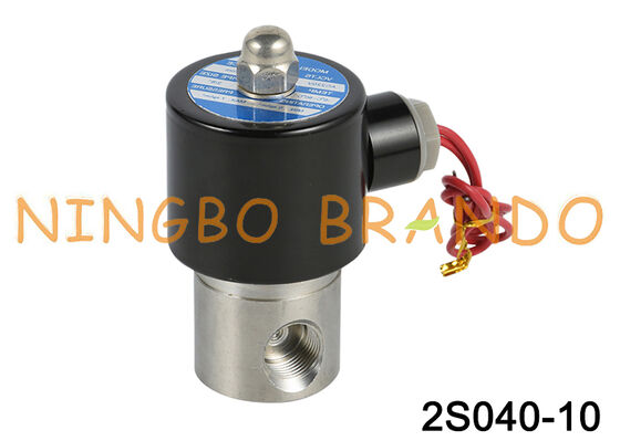 2S040-10 3/8'' Stainless Steel Electric Solenoid Valve 24V 110V 220V
