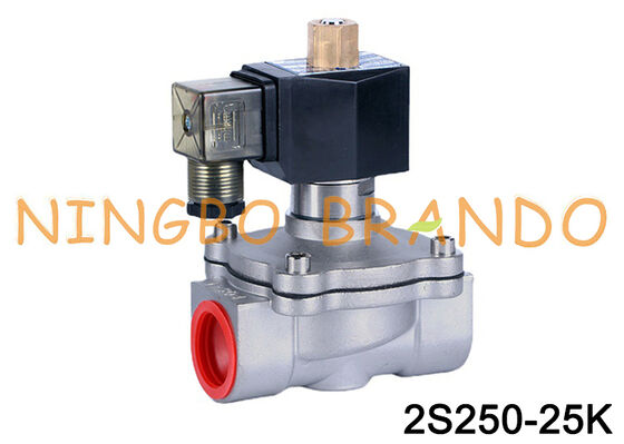 1 inch Normally Open 110VAC 220VVAC Stainless Steel Solenoid Valve
