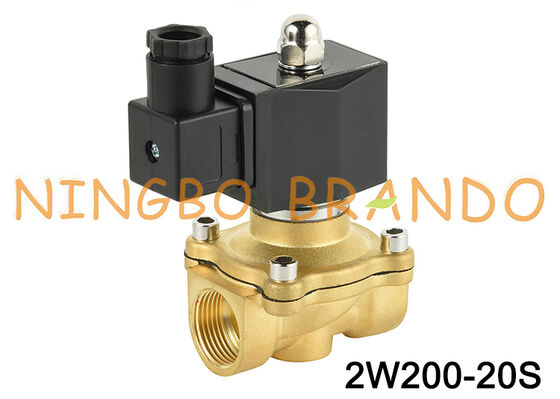 3/4'' 2W200-20 Normally Closed Brass Solenoid Valve 24V 110V 220V