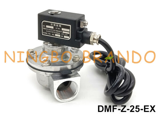 BFEC 1'' DMF-Z-25 Right Angle Pulse Jet Valve with Ex-proof Coil 24V 220V
