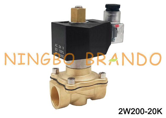 3/4 Inch Normally Open Brass Electric Solenoid Valve N/O 110V 220V