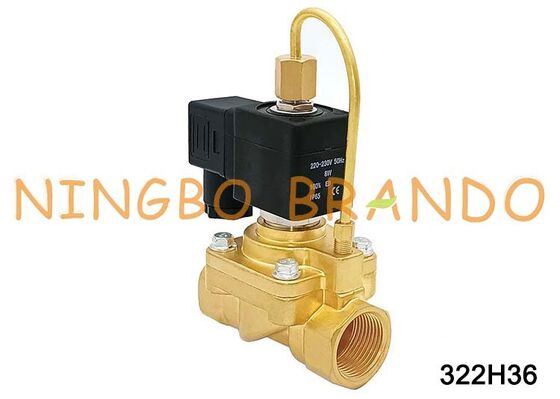 Parker Type G3/4'' 322H36 Parker Type High Pressure Solenoid Valve Normally Open 24V 220V