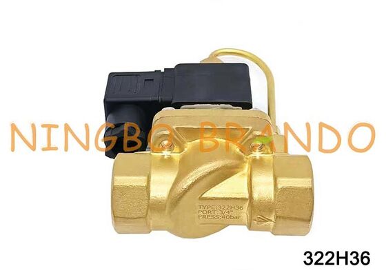 Parker Type G3/4'' 322H36 Parker Type High Pressure Solenoid Valve Normally Open 24V 220V