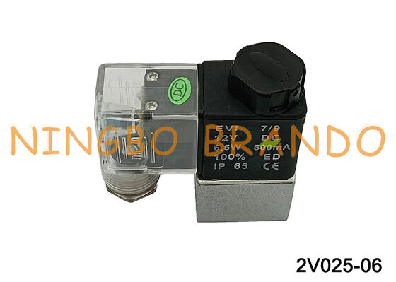 Airtac Type 2V025-06 2 Way Solenoid Valve 1/8'' 12VDC DC 12V