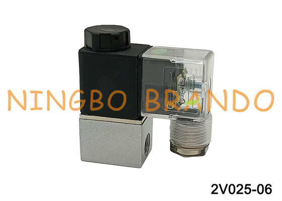 Airtac Type 2V025-06 2 Way Solenoid Valve 1/8'' 12VDC DC 12V