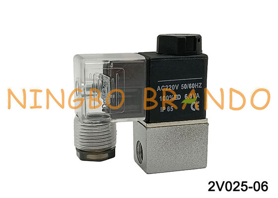 AIRTAC Type Pneumatic Solenoid Valve Air Valves 2V025-06 AC220V 220VAC