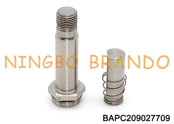 S9 2/2 Way NC Thread Stainless Steel Solenoid Valve Armature Plunger Core Tube