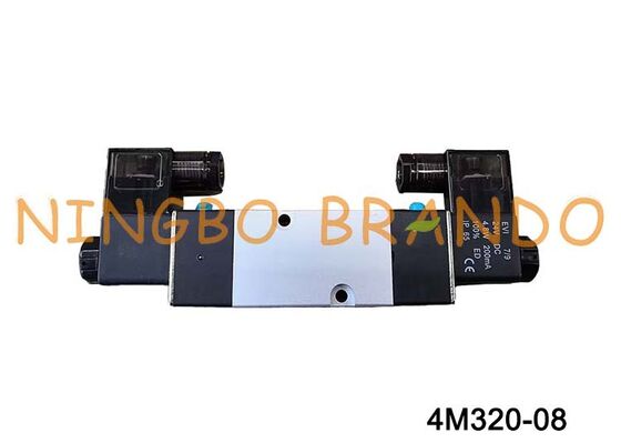 4M320-08 AC110V 2 Position 5 Way NAMUR Solenoid Valve 220VAC