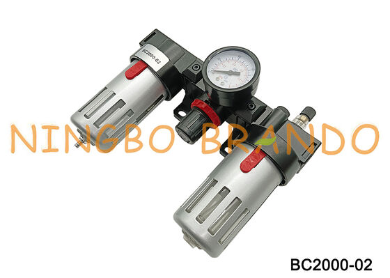 AC BC Series FRL Combination Air Treatment Processing Filter Regulator Lubricator