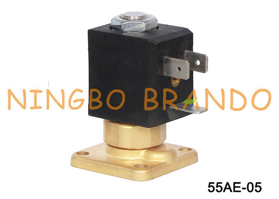Carimali Coffee Machine 2 Way Brass Solenoid Valve Flange 1.0mm 1.5mm 2.0mm