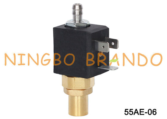 2-Way NC 1/8'' Brass Solenoid Valve for Espresso Coffee Maker 230V 240V