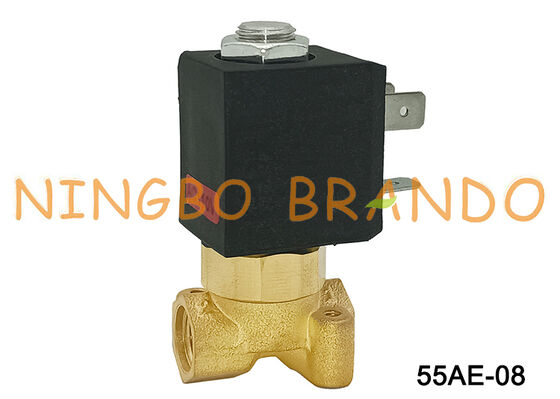 1/8'' 2-Way NC Brass Solenoid Valve for Espresso Coffee Maker Spare Parts 230V 240V