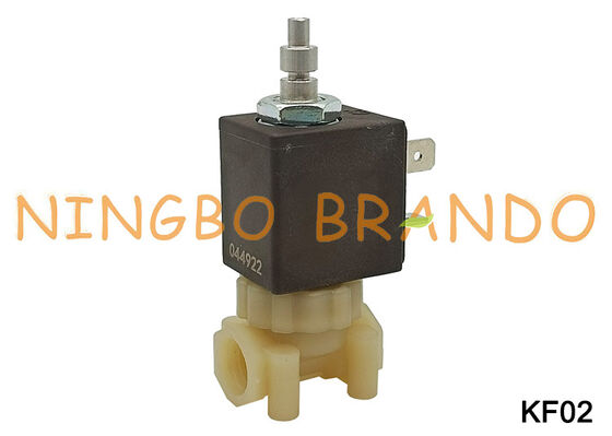 1/8'' 3 Way NC Food Grade Safe Coffee Espresso Maker Plastic Solenoid Valve KF02