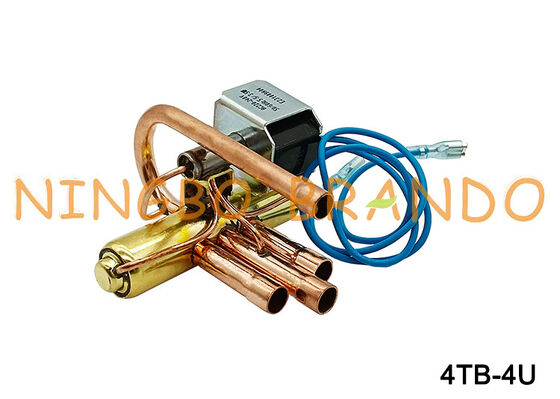 4TB-4U Four-way Reversing Valve for Air Conditioning Refrigeration With R22 R407C R404A R410A