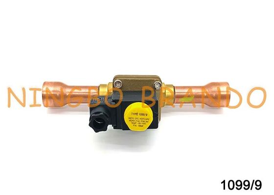 1099/9 Castel Type Solenoid Valve with Coil HM2 230V 1099/9A6 1-1/8'' solder