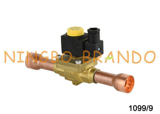 1099/9 Castel Type Solenoid Valve with Coil HM2 230V 1099/9A6 1-1/8'' solder