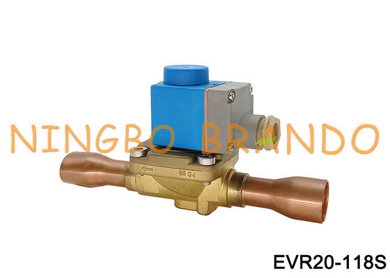 Danfoss Type EVR 20 Solenoid Valve 1-1/8 inch ODF NC 032L1244