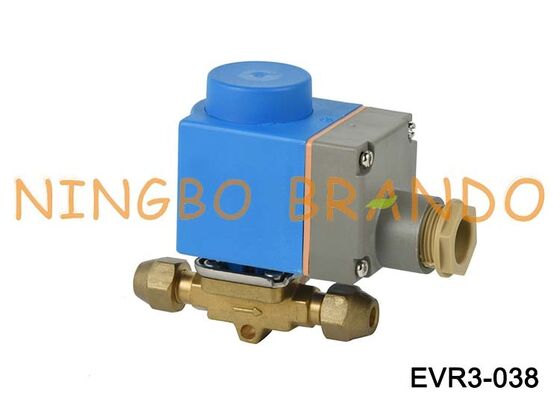 Solenoid valve Danfoss Type EVR 3 NC Flared 3/8'' SAE 032F8116
