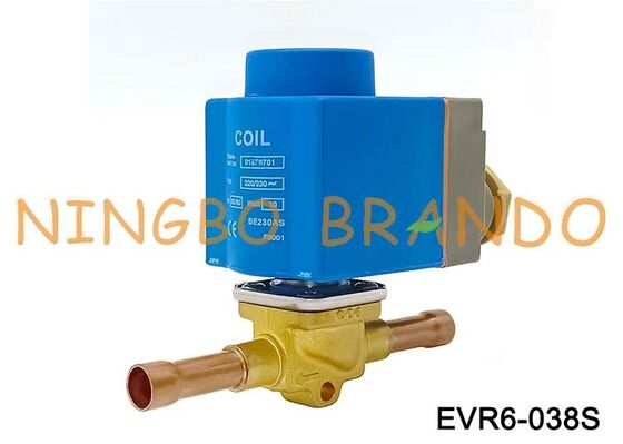 Solenoid Valve Danfoss Type 032F1212 EVR 6 3/8'' Solder
