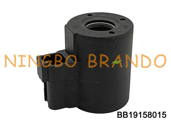 Liugong Excavator Type Hydraulic Solenoid Valve Inner Hole 19mm Coil 12VDC 24VDC