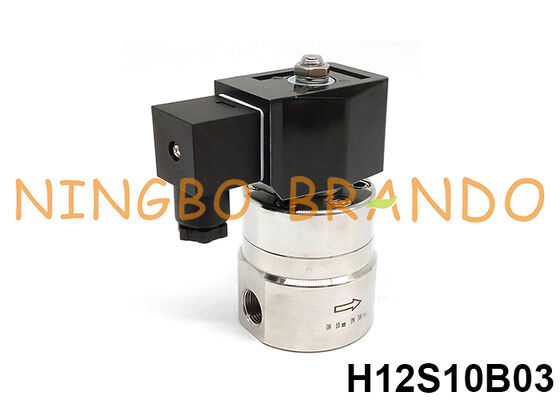 300 bar High Pressure Solenoid Valve 3/8'' 220V 110V 24V 12V