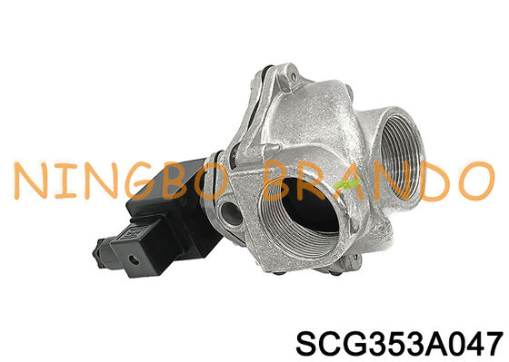 G1-1/2'' SCG353A047 Right Angle Diaphragm Solenoid Valve DC24V AC220V