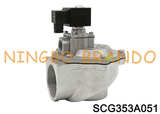 G2-1/2'' SCG353A051 Right Angle Diaphragm Solenoid Valve DC24V AC220V