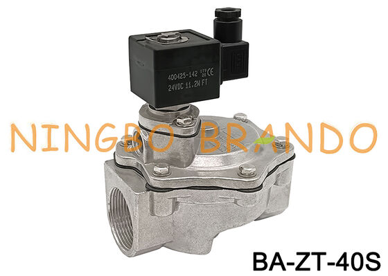 Straight Through Solenoid Pulse Jet Valve 1.5 Inch DC24V AC110V AC220V