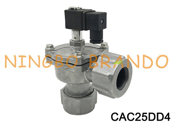 CAC25DD4 CAC25DD4002 1'' Electric Right Angle Pulse Valve 220V 24V