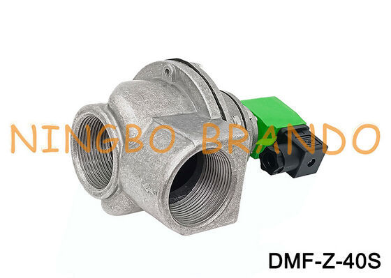 DMF-Z-40S Diaphragm Valve Right Angle G1-1/2'' Thread Electromagnetic Pulse Valve