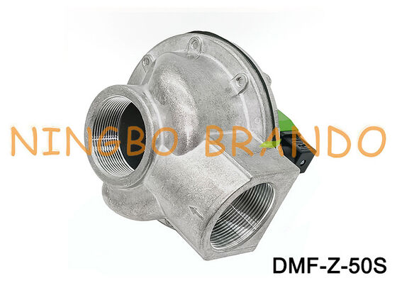 DMF-Z-50S G2 inch Right Angle Pneumatic Pulse Solenoid Diaphragm Valve AC220V DC24V