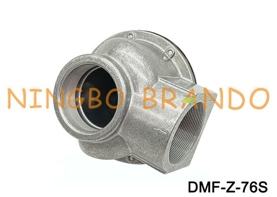 DMF-Z-76S G3'' Right Angle Diaphragm Valve AC220V DC24V Pulse Solenoid Valve
