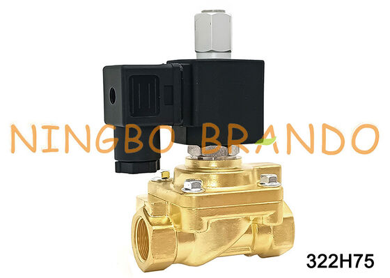 Normally Open Solenoid Valve 322H75 G1/2'' 40 bar DC24V AC220V
