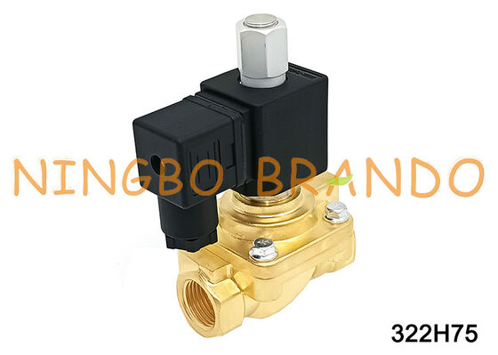 Normally Open Solenoid Valve 322H75 G1/2'' 40 bar DC24V AC220V