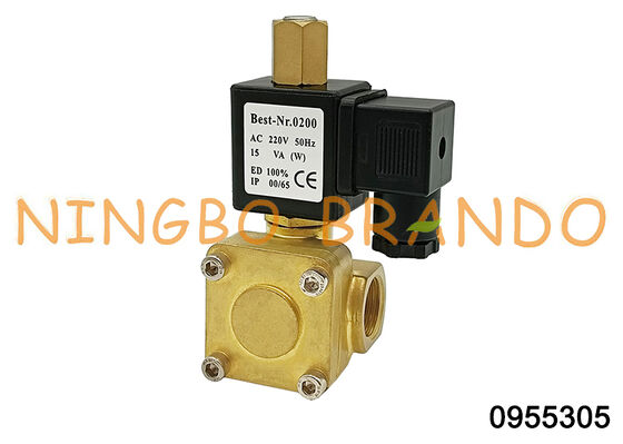 Electric Valve 0955305 G1/2'' 2/2-Way AC220V Screw Air Compressor Solenoid Valve