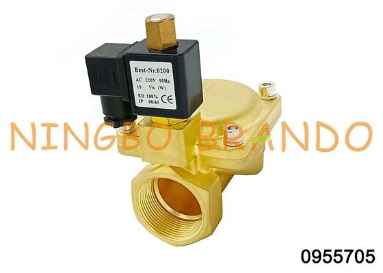 Solenoid Valve 0955705 G1-1/2'' 2 Way Normally Open DC24V AC220V AC110V DC12V