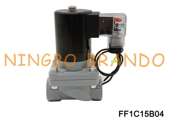 1/2'' Anti-Corrosion CPVC Solenoid Valve for Acid Alkali DN15 Chemical Valve