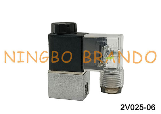 AirTAC Type 2V025-06 2/2 Way Solenoid Valve Direct Acting 12V/24V/110V/220V