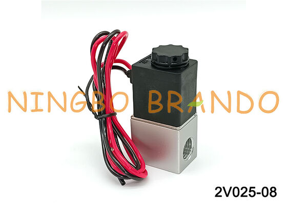 Electrical Pneumatic Solenoid Valve 2V025-08 12V/24V/110V/220V Flying Leads