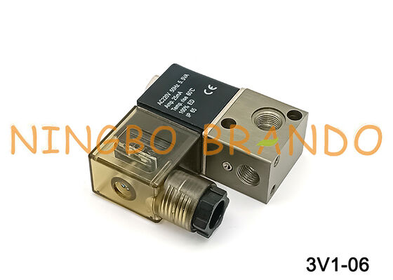 Electrical Pneumatic Solenoid Valve 3V1-06 12VDC 24VDC 110VAC 220VAC