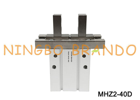SMC Type MHZ2-40D Pneumatic Air Gripper 40mm Bore 2-Finger Parallel Gripper