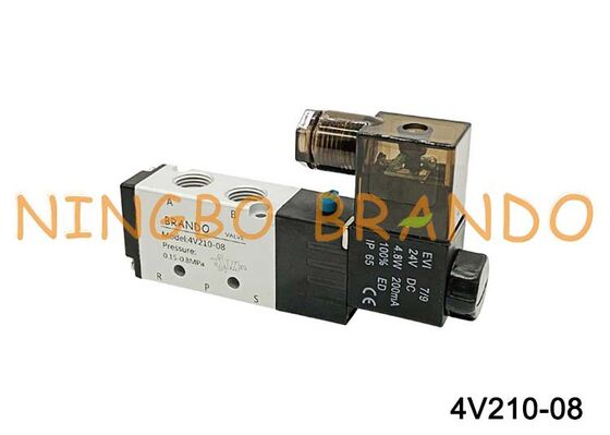 Airtac Type 4V210-08 Pneumatic Solenoid Valve 5/2 Way