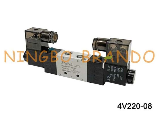 Airtac Type 4V220-08 Pneumatic Solenoid Valve 5/2 Way