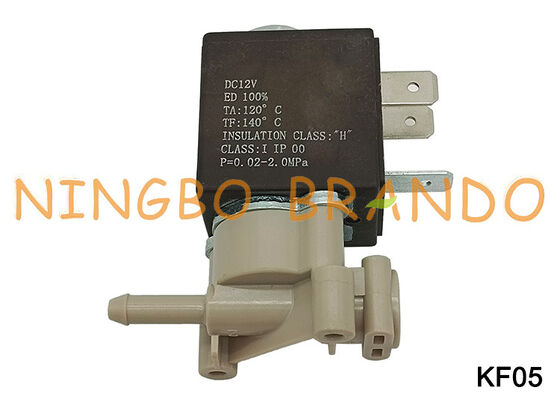2-Way NC 1/8'' Solenoid Valve DC 12V Compact Electric Fluid Control Valve