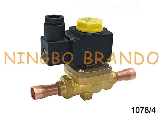 Castel Type 1078/4 Solenoid Valve for Refrigeration Systems