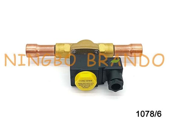 Castel Type 1078/6 Solenoid Valve for Refrigeration System