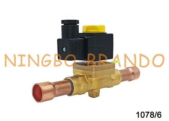 Castel Type 1078/6 Solenoid Valve for Refrigeration System