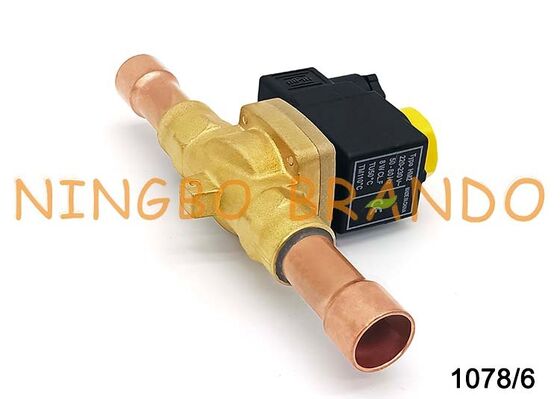 Castel Type 1078/6 Solenoid Valve for Refrigeration System
