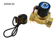 DN50/2'' Inch Port Brass Body 2W500-50 Water Diaphragm Solenoid Valves/Electromagnetic Water Valve Direct Driving Type