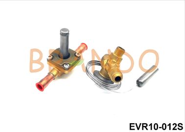 EVR10-012S Brass Refrigeration Solenoid Valve Control Refrigerant Flow